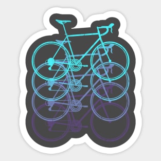 road bike race bike cycling bicycle biker cyclist gift Sticker